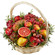 fruit basket with Pomegranates. Azerbaijan