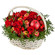 gift basket with strawberry. Azerbaijan